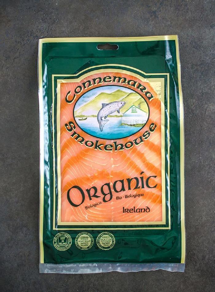 Organic smoked salmon