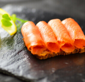 smoked salmon